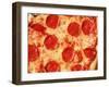 Close-up of Pepperoni Pizza-Mitch Diamond-Framed Photographic Print