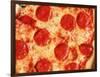 Close-up of Pepperoni Pizza-Mitch Diamond-Framed Photographic Print