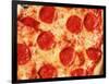 Close-up of Pepperoni Pizza-Mitch Diamond-Framed Photographic Print