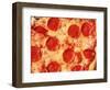 Close-up of Pepperoni Pizza-Mitch Diamond-Framed Photographic Print