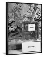 Close Up of Perfume Bottle-Hans Wild-Framed Stretched Canvas