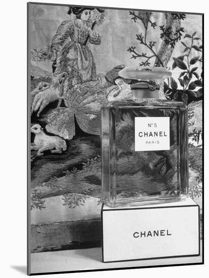 Close Up of Perfume Bottle-Hans Wild-Mounted Photographic Print