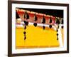 Close Up of Prayer Bells Silhouetted Against Colourful Roof at Wat Doi Suthep, Chiang Mai, Thailand-Matthew Williams-Ellis-Framed Photographic Print