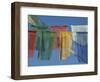 Close-Up of Prayer Flags at Swayambunath, Kathmandu, Nepal-James Green-Framed Photographic Print