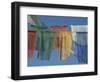 Close-Up of Prayer Flags at Swayambunath, Kathmandu, Nepal-James Green-Framed Photographic Print