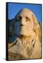 Close-up of President George Washington at Mount Rushmore National Memorial, South Dakota-null-Framed Stretched Canvas