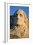 Close-up of President George Washington at Mount Rushmore National Memorial, South Dakota-null-Framed Premium Photographic Print