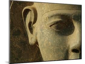 Close up of Ramses II Statue Luxor, Egypt-Staffan Widstrand-Mounted Photographic Print