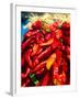 Close-up of red chilies, Taos, New Mexico, USA-null-Framed Photographic Print