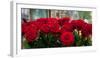 Close-Up of Red Roses in a Bouquet During Sant Jordi Festival, Barcelona, Catalonia, Spain-null-Framed Photographic Print