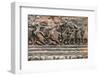 Close-up of relief carving, Puthia Temple Complex, Rajshahi Division, Bangladesh-Keren Su-Framed Photographic Print