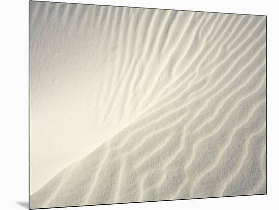 Close-up of Ripples in Sand Dunes-John Eastcott & Yva Momatiuk-Mounted Photo