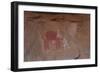 Close-Up of Rock Paintings, Akakus Massive, Libya, Depicting a Camel-null-Framed Giclee Print