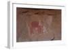 Close-Up of Rock Paintings, Akakus Massive, Libya, Depicting a Camel-null-Framed Giclee Print