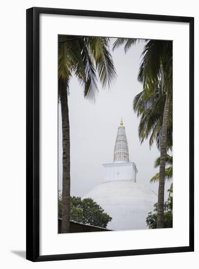 Close Up of Ruwanwelisaya Dagoba in the Mahavihara (The Great Monastery)-Matthew Williams-Ellis-Framed Photographic Print