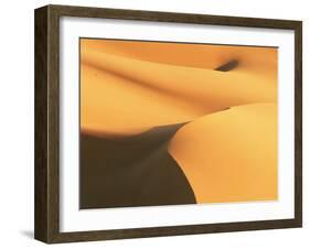 Close-Up of Sand Dunes in Erg Chebbi Sand Sea, Sahara Desert, Near Merzouga, Morocco-Lee Frost-Framed Photographic Print
