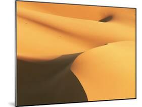 Close-Up of Sand Dunes in Erg Chebbi Sand Sea, Sahara Desert, Near Merzouga, Morocco-Lee Frost-Mounted Photographic Print