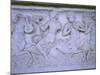 Close Up of Sarcophagus with Retinue of Sea-Deities A.D.-null-Mounted Giclee Print