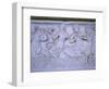 Close Up of Sarcophagus with Retinue of Sea-Deities A.D.-null-Framed Giclee Print