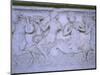 Close Up of Sarcophagus with Retinue of Sea-Deities A.D.-null-Mounted Giclee Print
