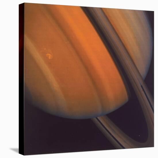 Close Up of Saturn's Rings, 1981-null-Stretched Canvas