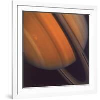 Close Up of Saturn's Rings, 1981-null-Framed Giclee Print