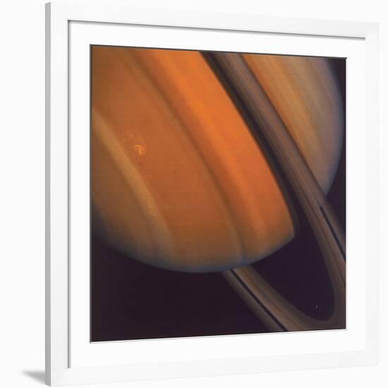 Close Up of Saturn's Rings, 1981-null-Framed Giclee Print