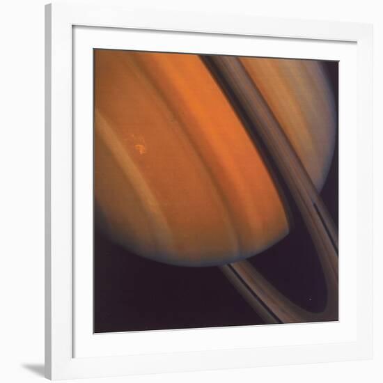 Close Up of Saturn's Rings, 1981-null-Framed Giclee Print