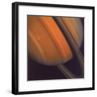 Close Up of Saturn's Rings, 1981-null-Framed Giclee Print