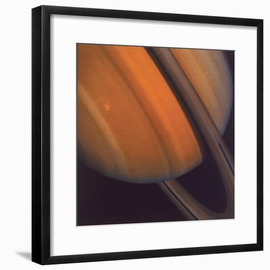 Close Up of Saturn's Rings, 1981-null-Framed Giclee Print