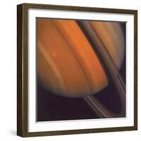 Close Up of Saturn's Rings, 1981-null-Framed Giclee Print