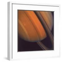 Close Up of Saturn's Rings, 1981-null-Framed Giclee Print