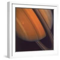 Close Up of Saturn's Rings, 1981-null-Framed Giclee Print