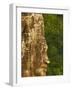 Close-Up of Sculpture, Bayon Temple, Dating From the 13Th Century, Angkor, Siem Reap, Cambodia-null-Framed Photographic Print