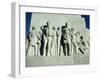 Close-Up of Sculptures of Travis and Crockett on the San Antonio Memorial, Texas, USA-Rawlings Walter-Framed Photographic Print