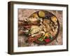 Close-up of Seafood Platter, Puerto Vallarta, Mexico-Merrill Images-Framed Photographic Print