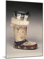 Close Up of Sealskin Eskimo Boot-null-Mounted Giclee Print