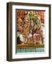 Close-Up of Shiva and Parvati Statues in Hindu Temple, France, Europe-null-Framed Photographic Print