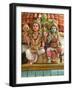 Close-Up of Shiva and Parvati Statues in Hindu Temple, France, Europe-null-Framed Photographic Print