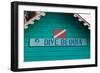 Close-up of Sign Dive Bequia, Port Elizabeth, Bequia, Saint Vincent And The Grenadines-null-Framed Photographic Print