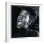 Close Up of Singer Sarah Vaughn Performing-Gjon Mili-Framed Premium Photographic Print