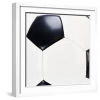 Close-up of Soccer Ball-Rob Chatterson-Framed Photographic Print