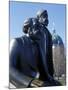 Close-Up of Statue of Marx and Engels, Alexanderplatz Square, Mitte, Berlin, Germany-Richard Nebesky-Mounted Photographic Print