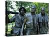 Close-Up of Statues on the Vietnam Veterans Memorial in Washington D.C., USA-Hodson Jonathan-Stretched Canvas