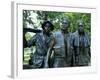 Close-Up of Statues on the Vietnam Veterans Memorial in Washington D.C., USA-Hodson Jonathan-Framed Photographic Print