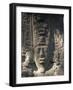 Close-Up of Stele E, Mayan Ruins, Quirigua, Unesco World Heritage Site, Guatemala, Central America-Upperhall-Framed Photographic Print