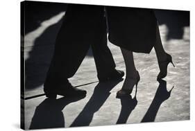 Close-Up Of Tango Dancers-null-Stretched Canvas
