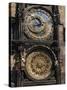 Close-Up of the Astronomical Clock in the Old Town Square in Prague, Czech Republic-Harding Robert-Stretched Canvas