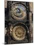 Close-Up of the Astronomical Clock in the Old Town Square in Prague, Czech Republic-Harding Robert-Mounted Photographic Print