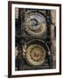 Close-Up of the Astronomical Clock in the Old Town Square in Prague, Czech Republic-Harding Robert-Framed Photographic Print